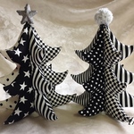 モノトーンクリスマスツリー【送料無料】
