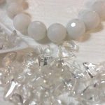 ★ 天然水晶 3A 【高品質】 穴なし 大粒 さざれ 20g  
