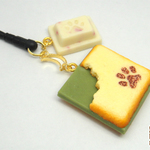 抹茶ラングドシャとホワイトチョコのイヤホンジャック