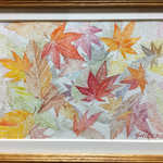  水彩画    彩り