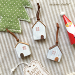 おうちオーナメント＊３個セット＊クリスマスに＊
