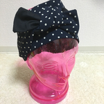 ドット切替ヘアターバン