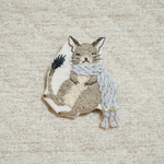 デグーの刺繍ブローチ＊マフラー＊