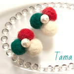   pompon  【クリスマスカラー】