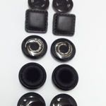 20ｍｍ◇10個入◇　ブラック　ペアアソートボタン