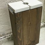 【送料込】フローリングワイパー専用スタンド エイジング加工　AW/UN 完成品　＊ANTY価格