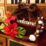 【サマーセール】summer big wreath♡welcome