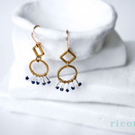 【再々々々販！】Inkfish earring *Aquarium*