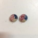 スターフラワーかすみ草レジンピアス