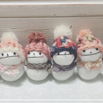 ❁お好きな色で2セットチビ雪だるまちゃん❁︎