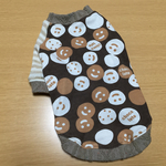 brown  chocolate&borderＴシャツ  S