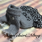 おしゃれケーブル編みセーターワンピ　犬服　サイズオーダー