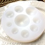 レジンモールド/半球型　30mm～10mm