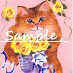 【オーダー】ペット（猫）の似顔絵
