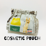 キャットマガジン柄  ばね口ポーチ