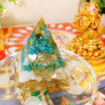 オルゴナイト＊天然石＊パワーストーン＊ターコイズ