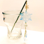 ＊雪の結晶の簪＊