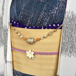 ＊2way＊ビーズの羽織紐（花蝶）