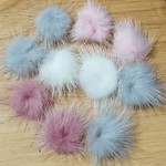 ミンクファーMIXになります(^3^)♪⑫/素材/素材/10個/ネイル/ネイルチップ/ピアス/イヤリング/アクセサリー/アート作品 等