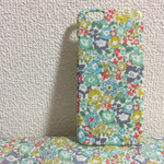 リバティ スマホケース  ミシェル