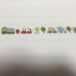 動物車マスキングテープ☆送料無料