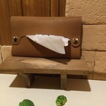 再販★ レザー ポケットティッシュカバー 