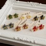ornament star ピアス/イヤリング