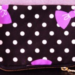 🎀リボン柄のティシュ入れつきミニ財布