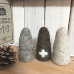 羊毛クリスマスオブジェミニ