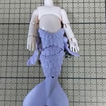 人魚ボディー 11月ロット紫淡 普通肌