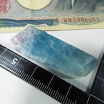 No.00010：天然ブルーフローライトスライス：大サイズ♪ 原石.鉱石.鉱物.上質天然石の幻想的なファンタジーアイテム♪