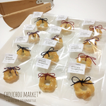 本物のパンでできた♡クリスマスのリースパンブローチ＊