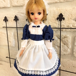 コーデュロイドレス エプロンセット ドロワーズ付き