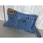 期間限定SALE価格!!デニム リメイク クラッチバッグ No.072