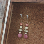 天然石✳︎シリシャスシスト ピアス