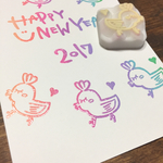 【とりちゃん】＊消しゴムはんこ＊スタンプ