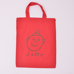 josse"お渡し用ロゴ入りトートバッグ ラッピング プレゼント 贈り物 レッド×グリーン（プリント）