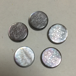 線刻黒蝶貝 柄B  14mm5コ入り