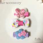 3こセット♡ベビーヘアクリップ