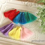 ♡再販×3♡ 【6色12個セット】 タッセル　