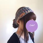 カラフル*なみなみヘアバンド*ラベンダー