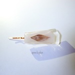hair pin...white bell/apres la pluie