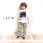 Tシャツとパンツのセット（リカちゃんボーイフレンドサイズ）