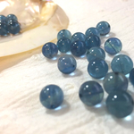 再販★送料無料★高品質★ 天然石 ブルー フローライト 8mm 丸ビーズ 2粒 