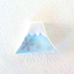 食器 ♡ 箸置き　富士山 × スノーフレーク柄
