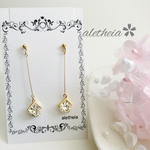 ❤️スクエアジルコニアピアス❤️