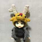 トナカイ帽子　ドール ねんどろいど オビツ11