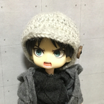 キャップ帽子 ドール オビツ　ねんどろ