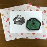 箱入り娘にゃんこ　消しゴムはんこ