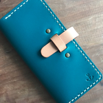 本革 iPhone6 ケース ☆エメラルドブルー☆